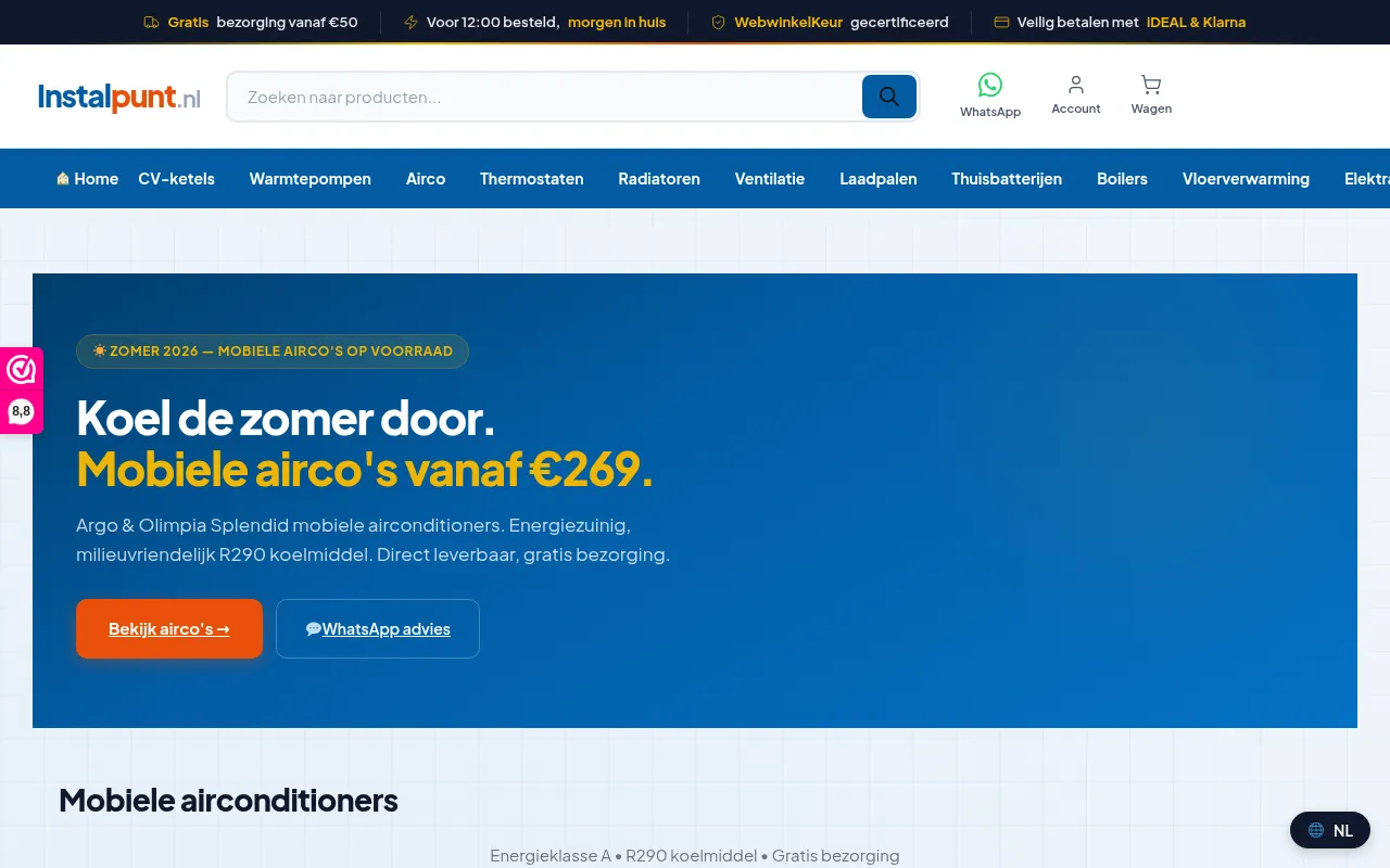 Instalpunt webshop