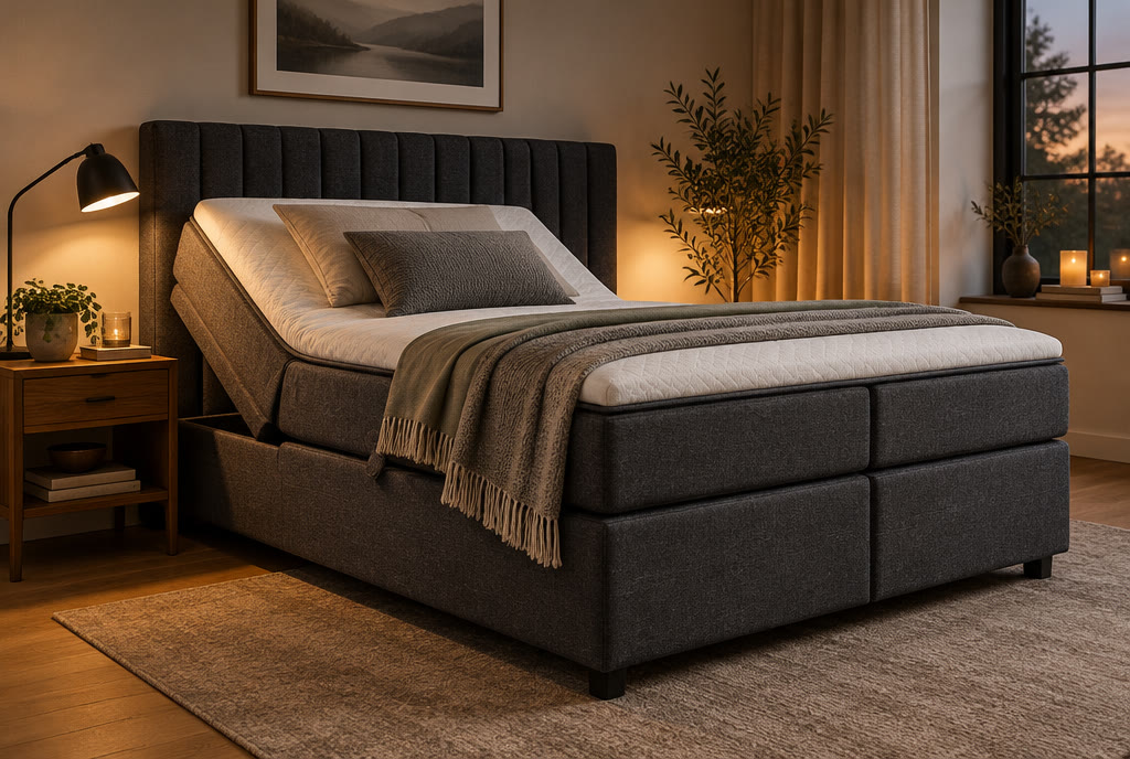 Elektrisch verstelbare boxspring