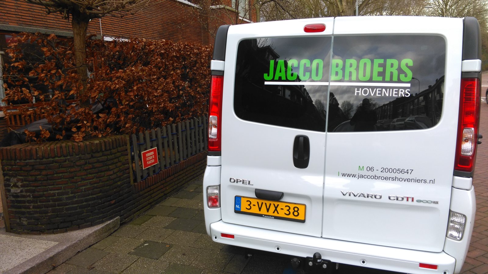 Bus van Hoveniers De Groot