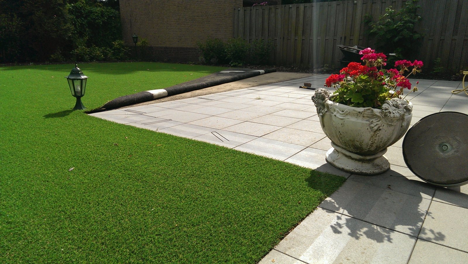 Tuin aangelegd door Hoveniers De Groot