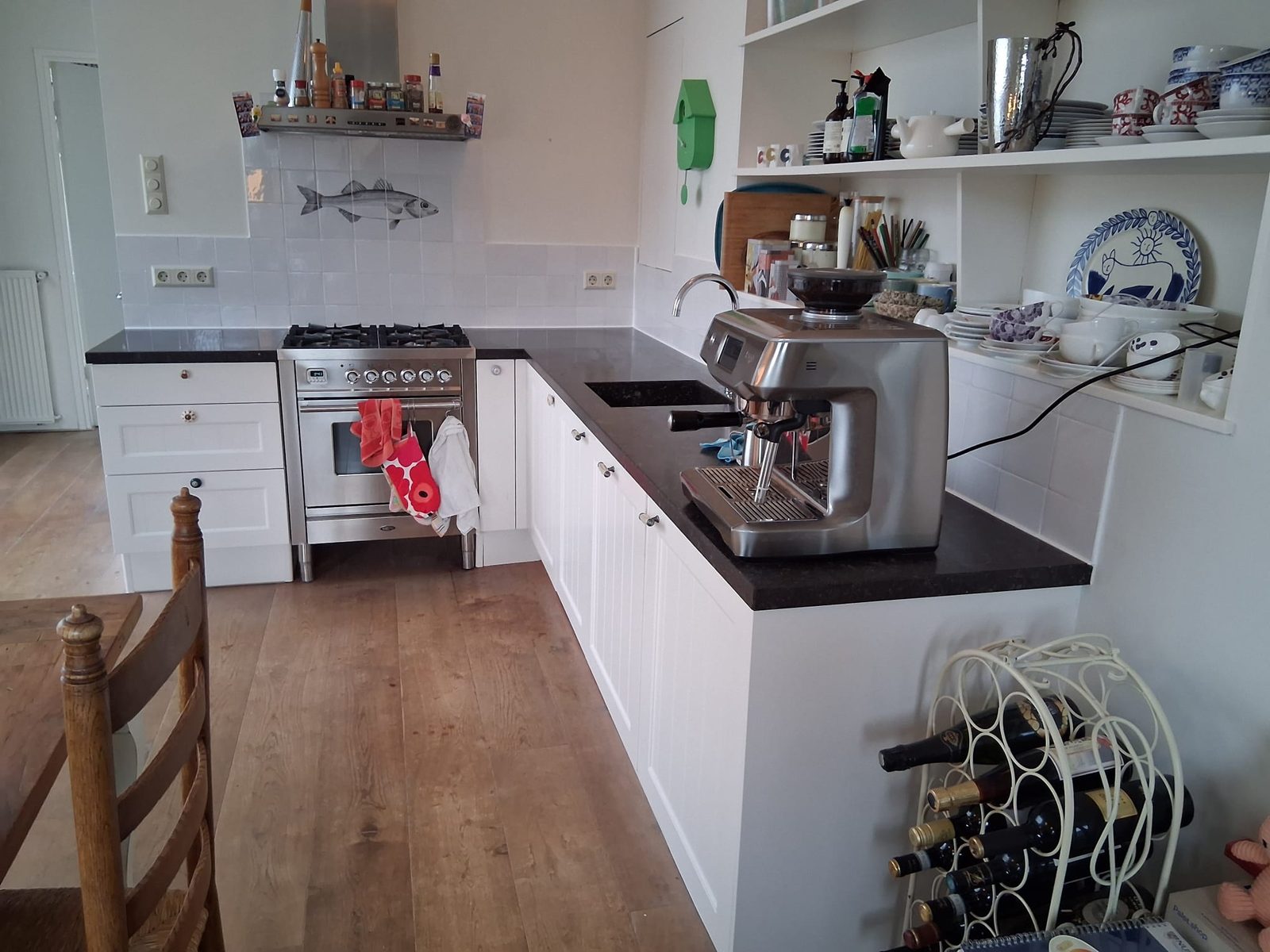 Keuken renovatie door Tegelwerk Bakker