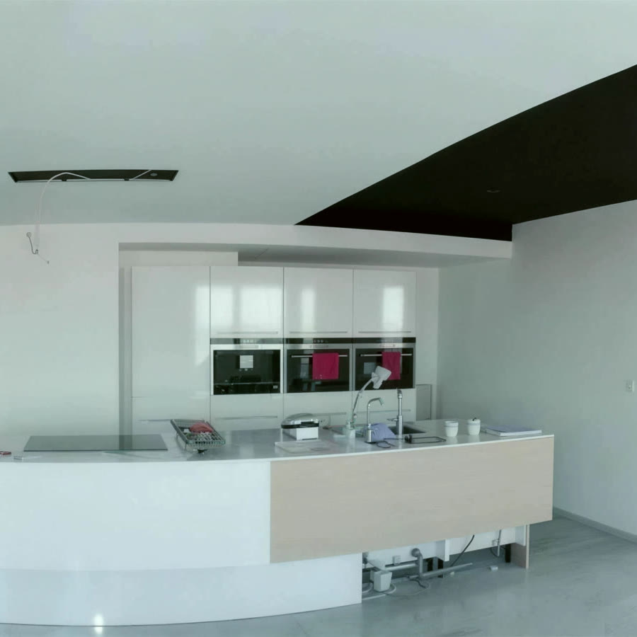 Keukeneiland en interieur
